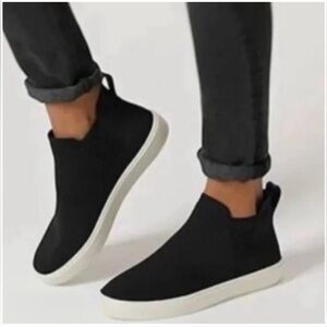 Rothy's Black Knit Slip-On Shoes